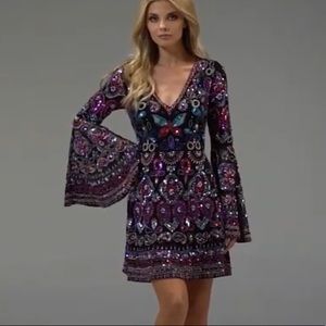 Elegant Beaded short open back sister of the bride wedding drees colorful